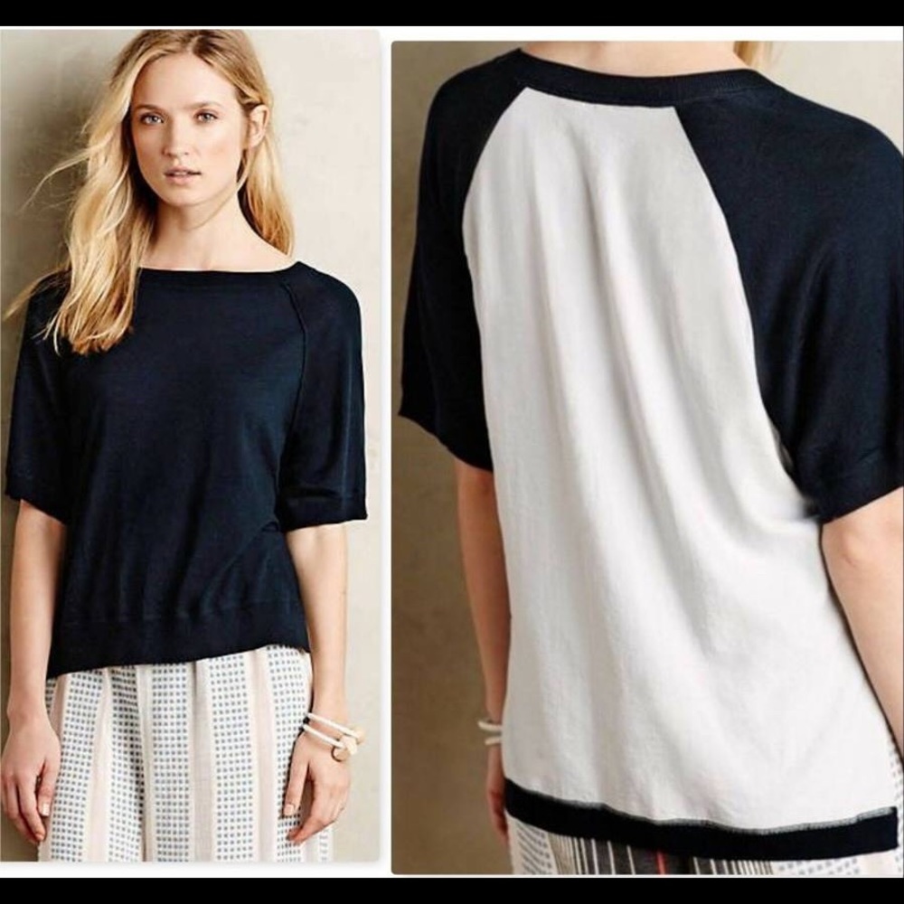 Anthropologie East Falls Pullover Sweater Medium